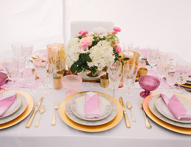 Pink and White Winter Wedding - Wedding Blog