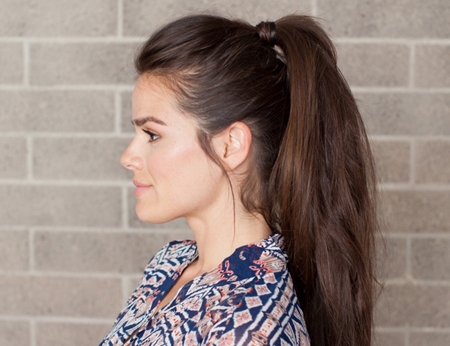 Hair DIY: Double Ponytail - Style Blog