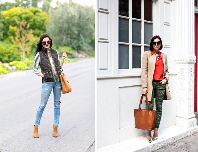 Camo Print for Fall Fashion - Style Blog