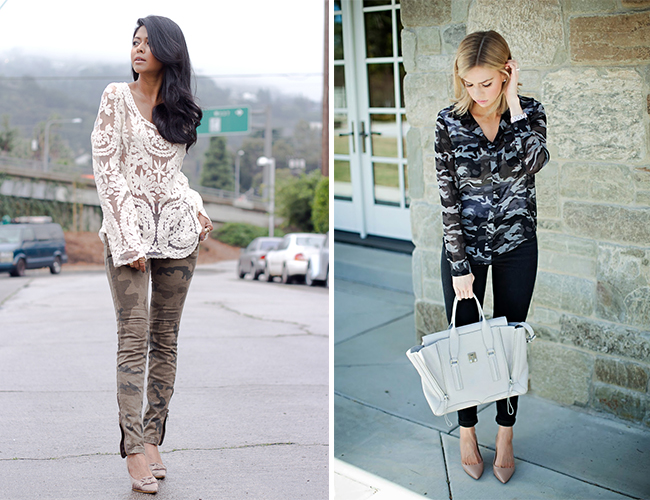 Camo Print for Fall Fashion - Style Blog