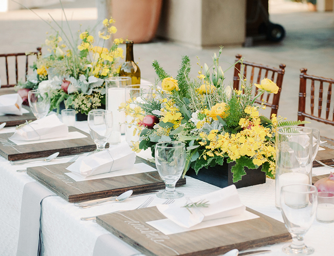 Yellow and Grey Fall Wedding - Wedding Blog