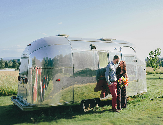 Colorful and Playful Portland Engagement - Wedding Blog