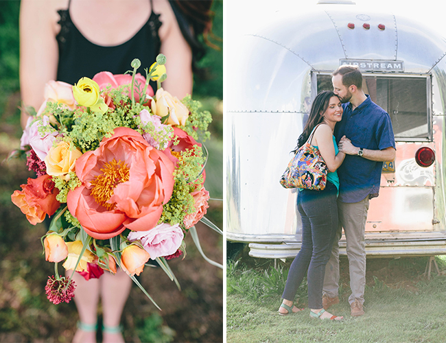 Colorful and Playful Portland Engagement - Wedding Blog