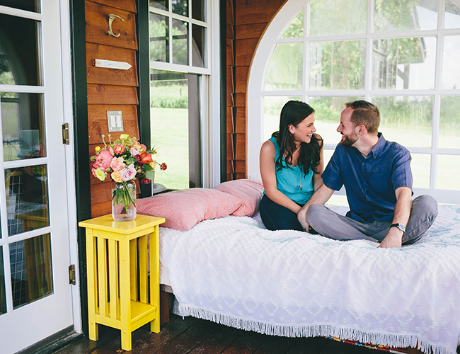 Colorful and Playful Portland Engagement - Wedding Blog