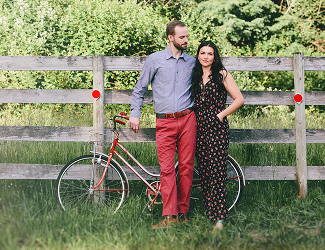 Colorful and Playful Portland Engagement - Wedding Blog