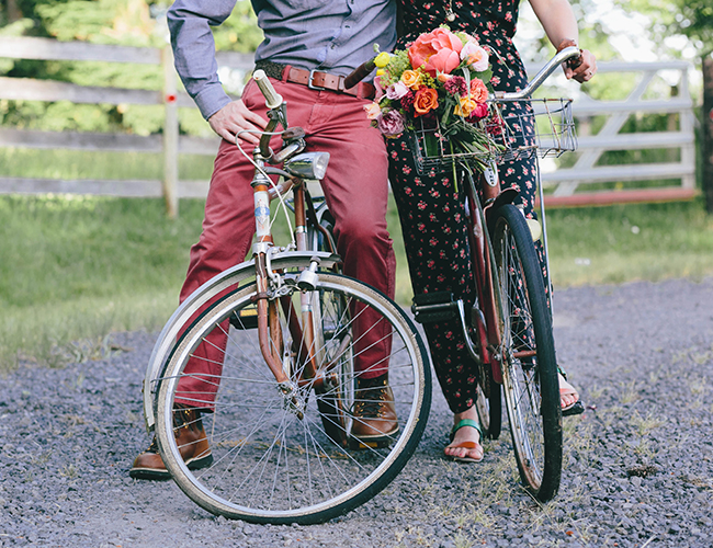 Colorful and Playful Portland Engagement - Wedding Blog