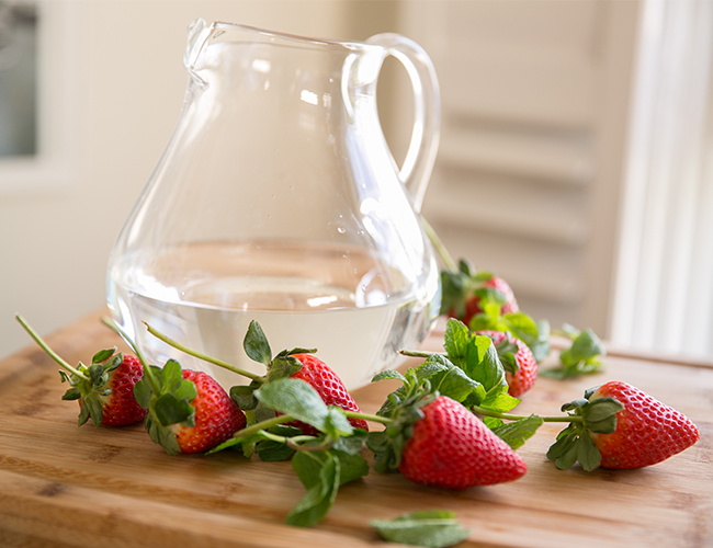 Strawberry Infused Water