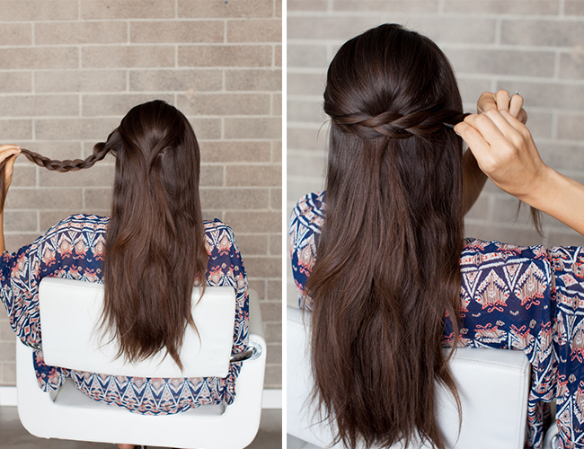 Braided Half-Up