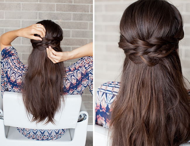 Braided Half-Up