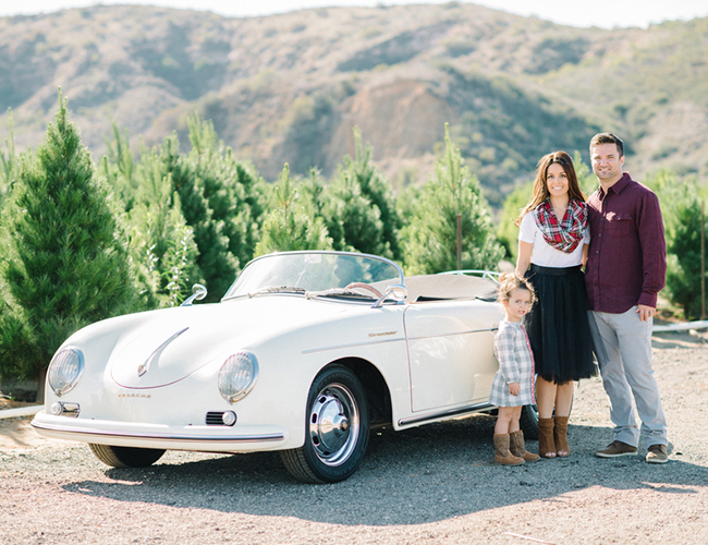 Christmas Tree Farm Family Session