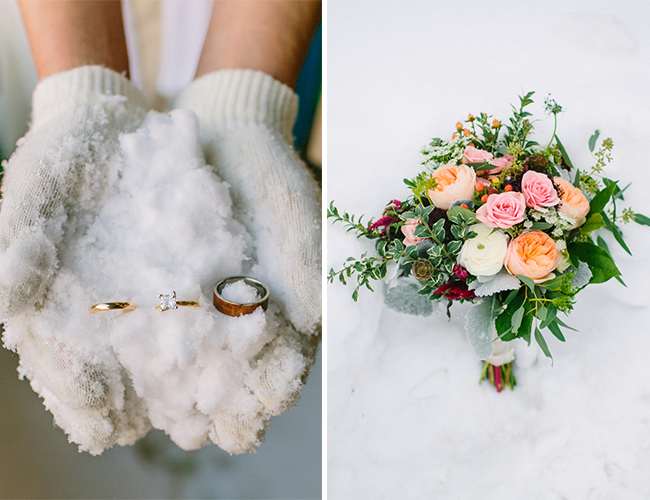 Snowy Winter Elopement