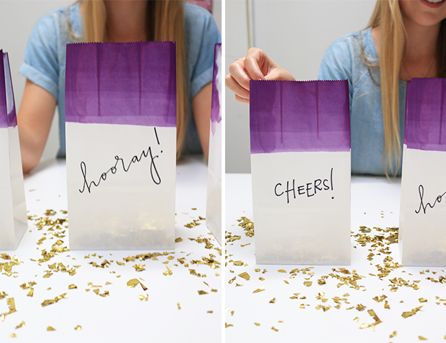 DIY Confetti Bags for Your Wedding