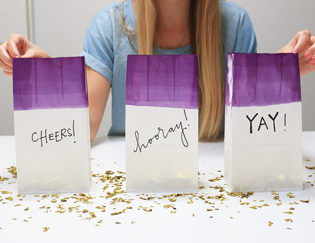 DIY Confetti Bags for Your Wedding