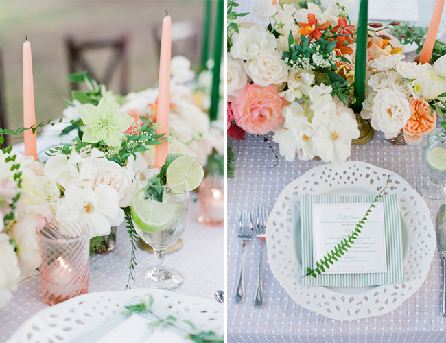 Mint & Blush Charleston Wedding