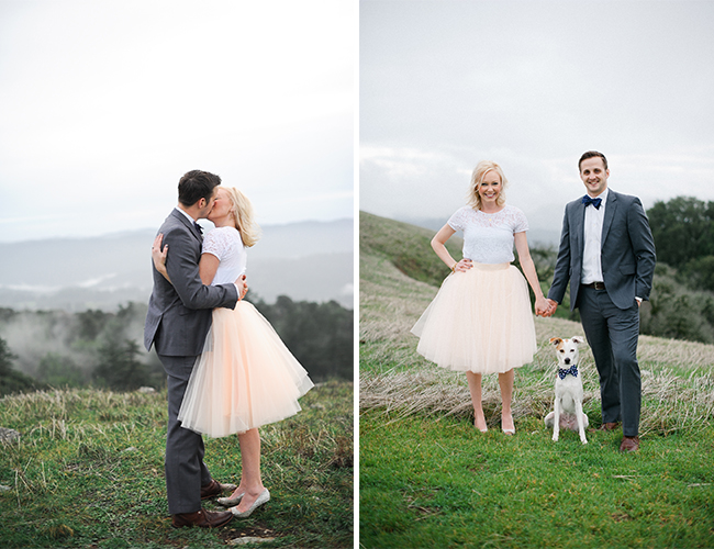 Santa Cruz Mountain Engagement Photos