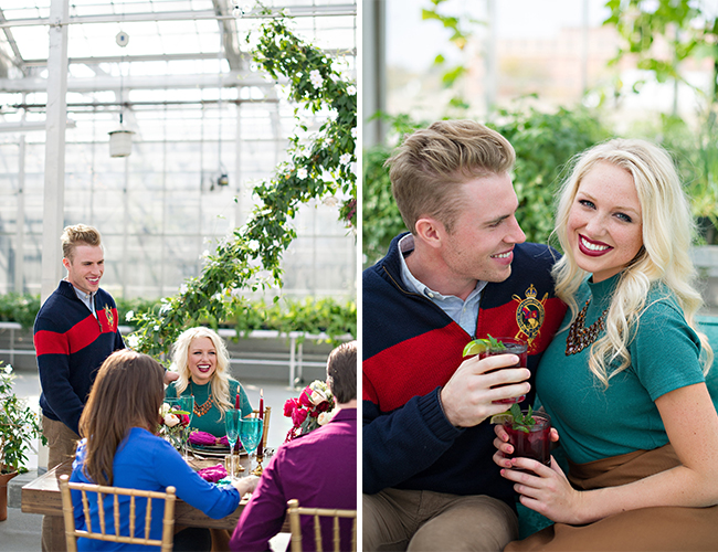 Greenhouse Dinner Party