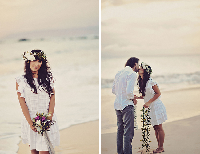 Bohemian Hawaiian Vow Renewal