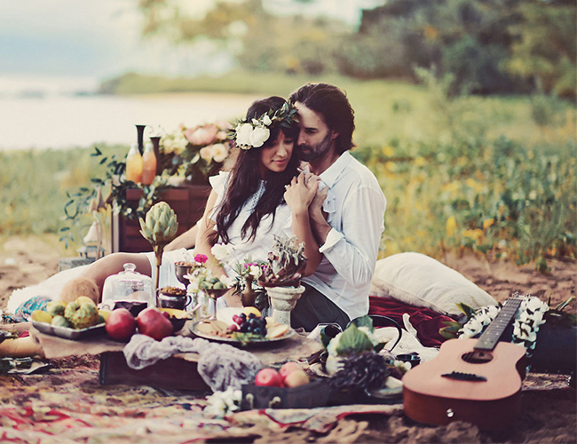 Bohemian Hawaiian Vow Renewal