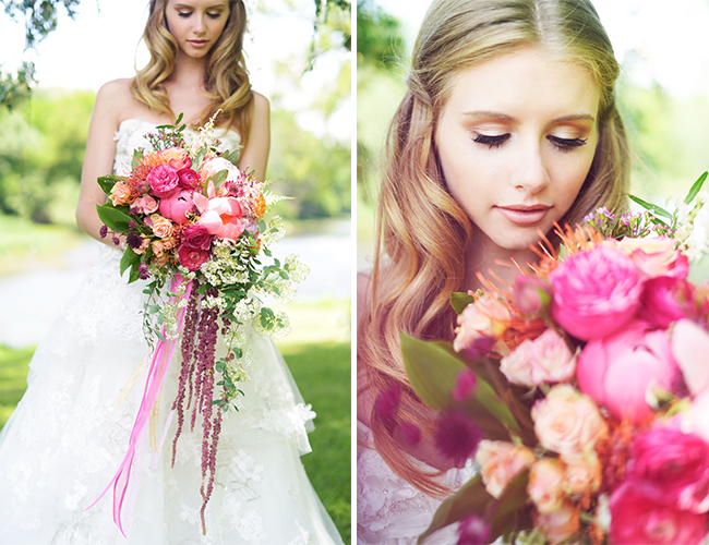 Tangerine & Magenta Wedding Inspiration