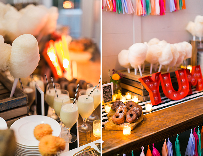 Colorful Striped Wedding