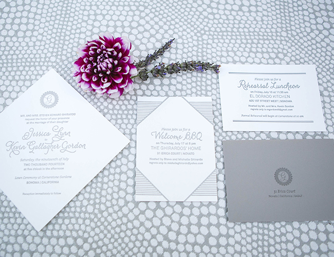 Lavender Vineyard Wedding