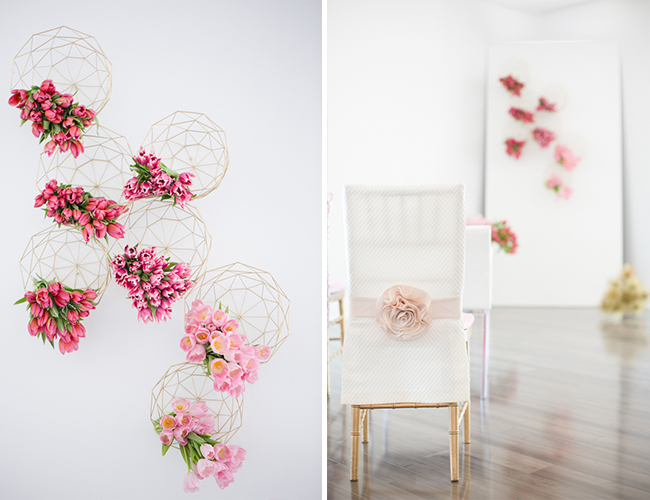 Geometric Pink Wedding Inspiration