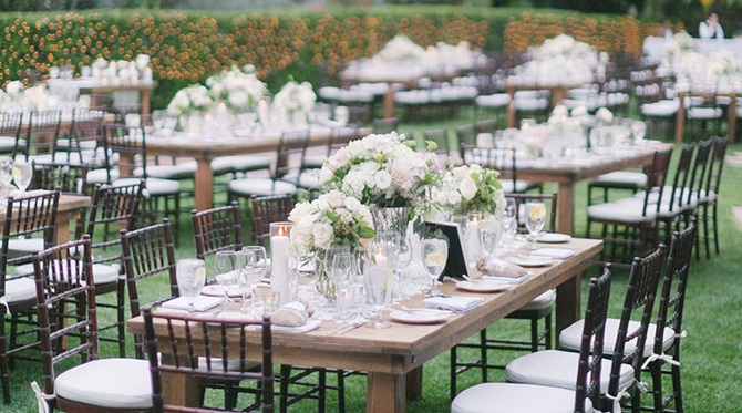 18 Ways to Design Your Garden Wedding - Inspired By This