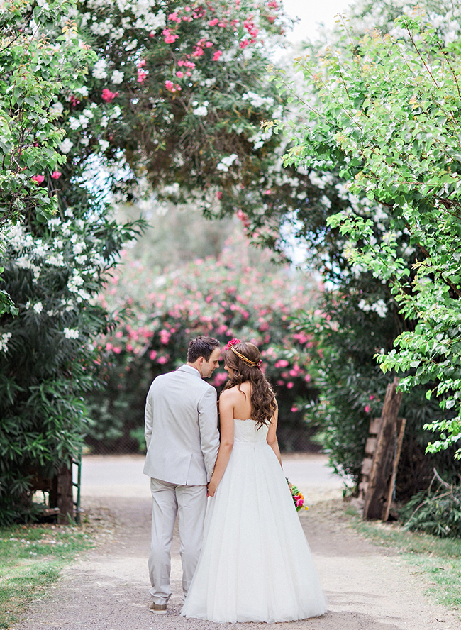 Neon DIY Wedding