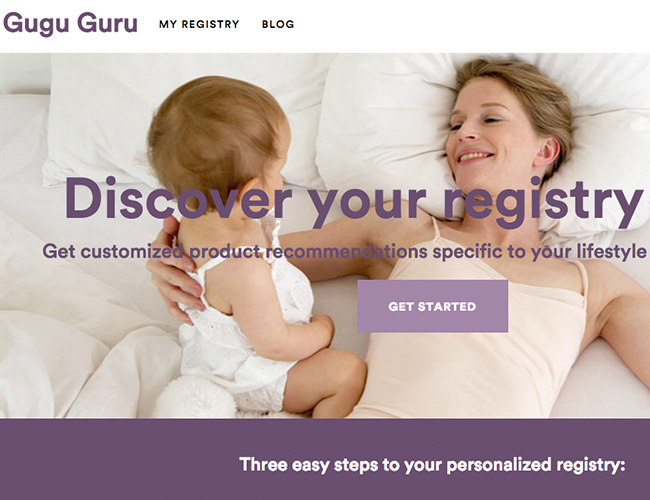 Gugu Guru Baby Registry Giveaway