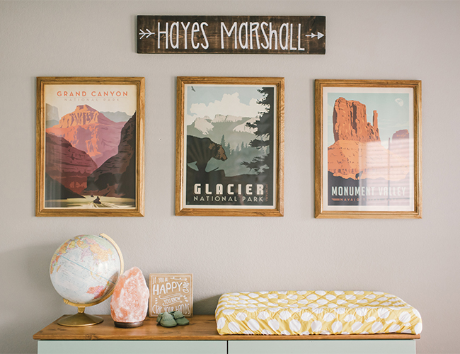 Stylish Outdoorsy Nursery - Inspired By This