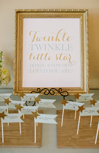 Diy twinkle twinkle little star 2024 baby shower