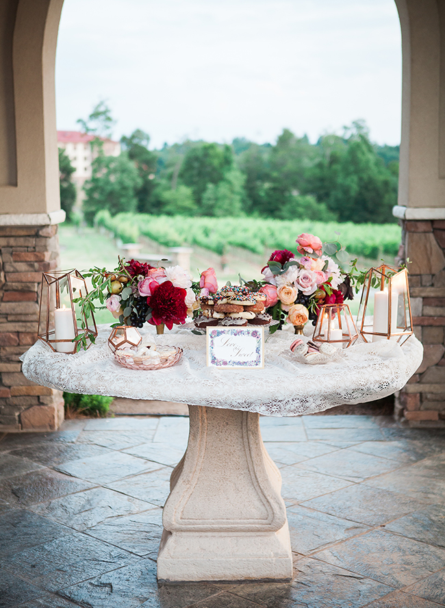 Berry & Blue Fall Vineyard Wedding - Inspired by This