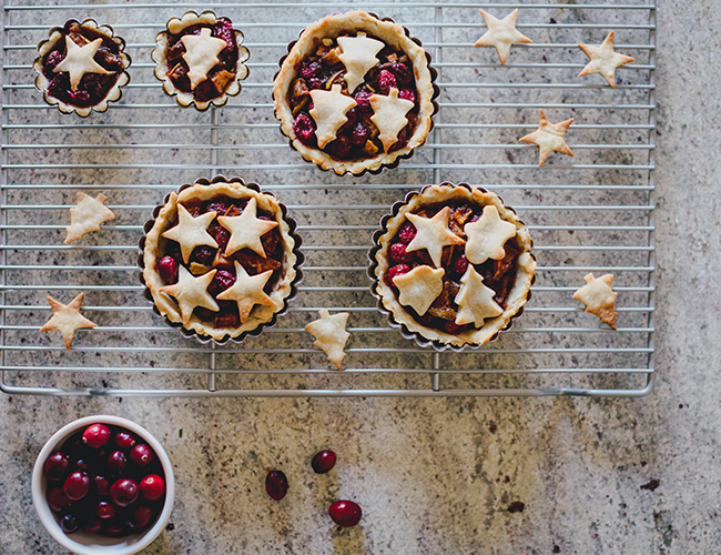 Gluten Free Mini Cranberry Pie Recipe - Inspired by This