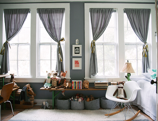 Grey Americana Kids Room - Inspired by This