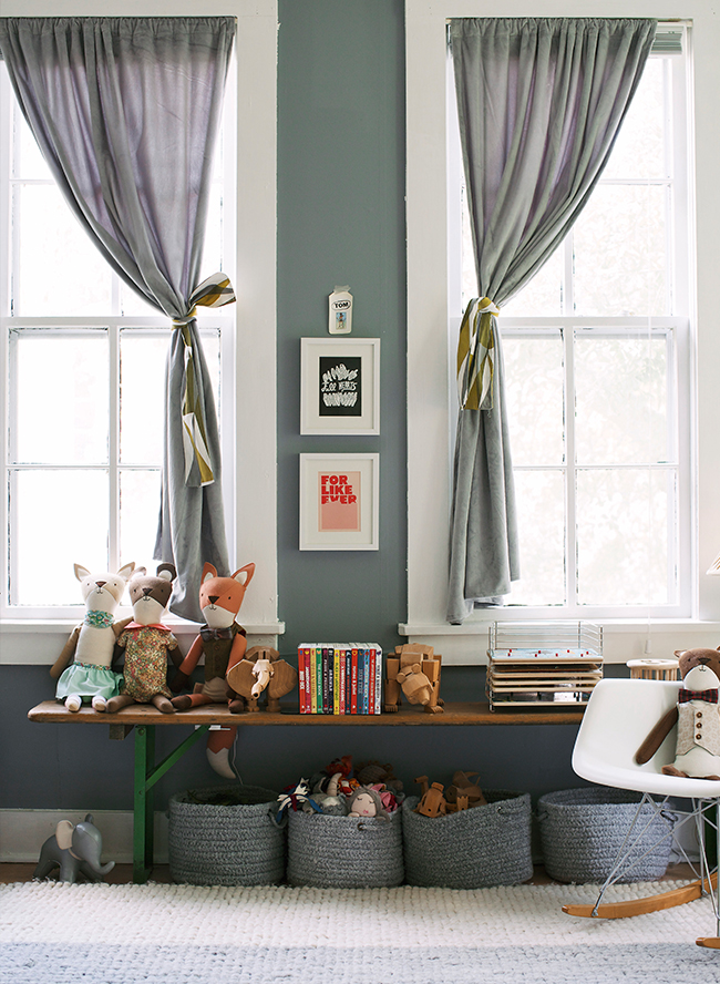 Grey Americana Kids Room - Inspired by This