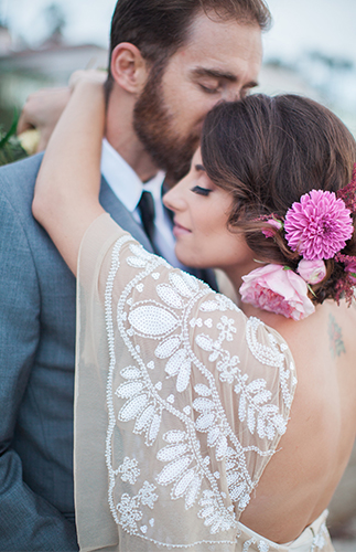 Fuschia Beach Engagement - Inspired by This