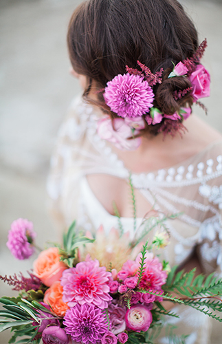 Fuschia Beach Engagement - Inspired by This