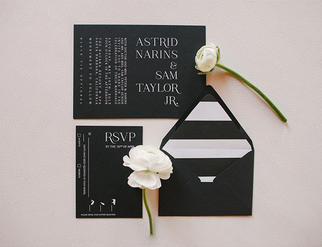 Black & White Weddings - Inspired by This