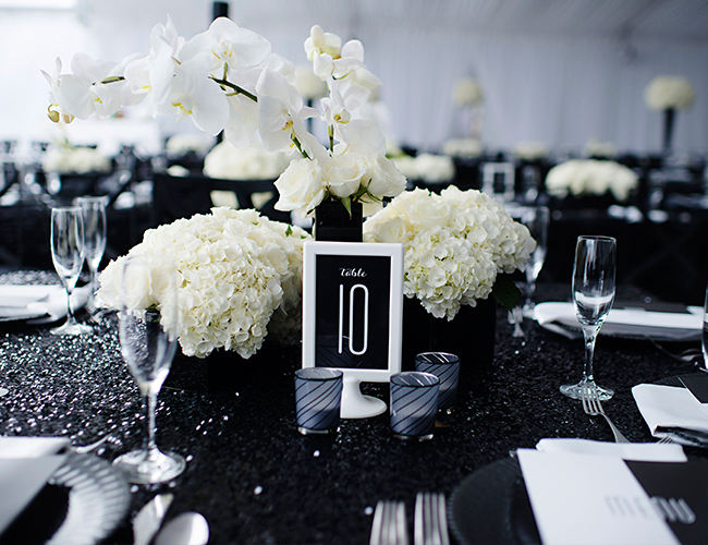 25 Inspiring Ideas For The Classic Black & White Wedding - Inspired By This