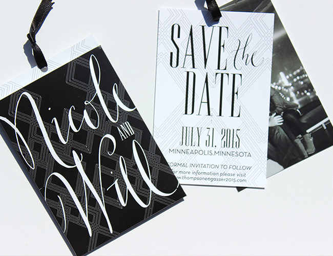 Black & White Weddings - Inspired by This