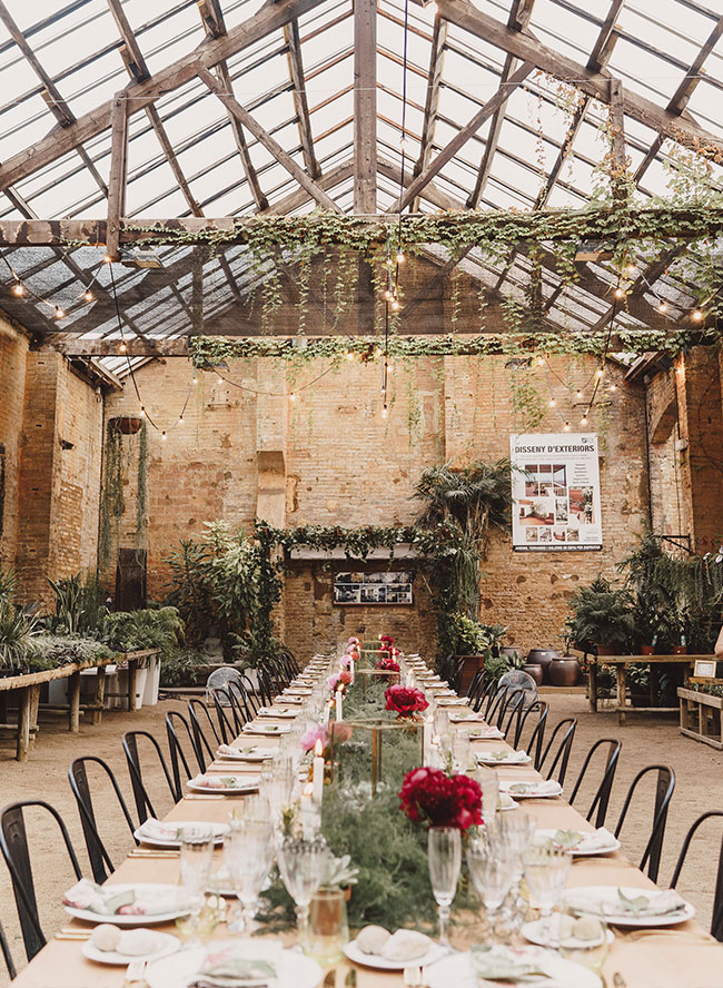 Botanical Barcelona Wedding - Inspired by This