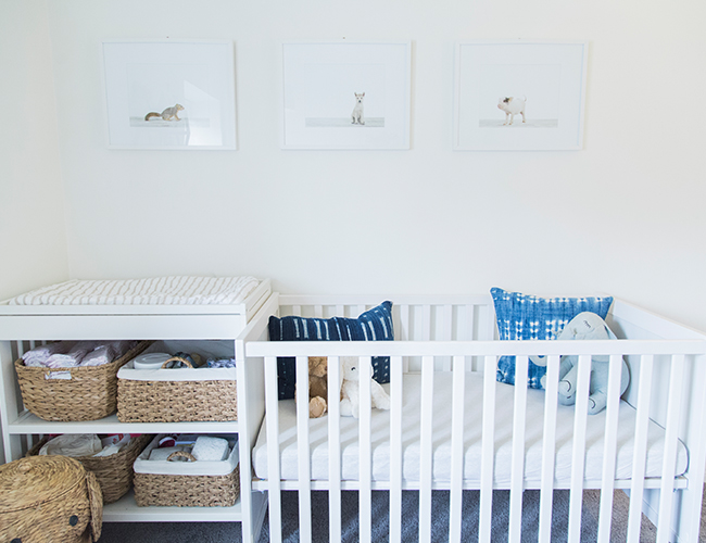 Our Editor's Neutral & Navy Nursery - Inspired by This