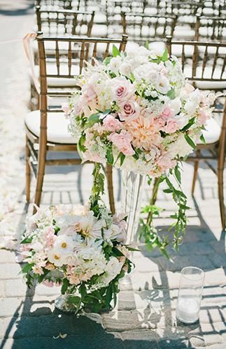 Blush & Nude Rancho Las Lomas Wedding - Inspired by This