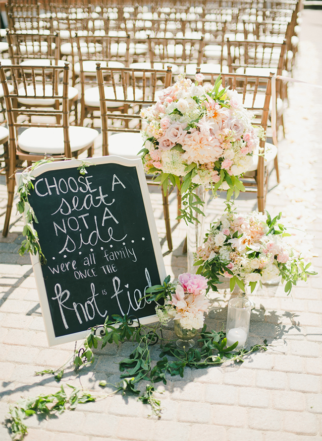 Blush & Nude Rancho Las Lomas Wedding - Inspired by This