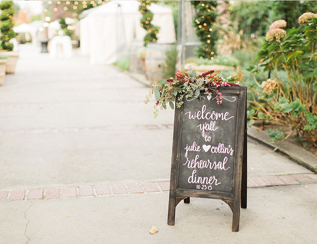 Dreamy Outdoor Rehearsal Dinner - Inspired by This