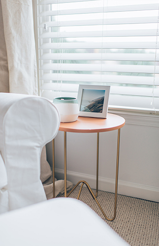 Orange and Indigo Modern Nursery - Inspired by This