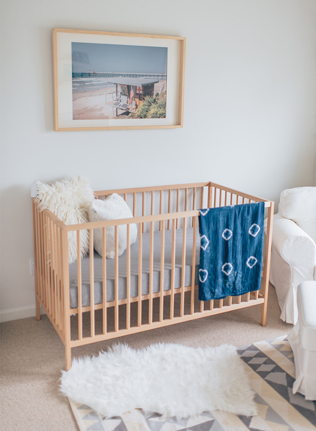 Orange and Indigo Modern Nursery - Inspired by This
