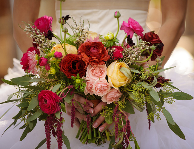 Romantic Red Wedding Inspiration - Inspired by This