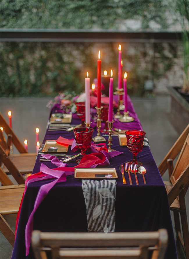 Romantic Red Wedding Inspiration - Inspired by This