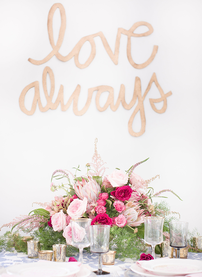 Navy and Pink Inspiration Shoot Elopement - Inspired by This